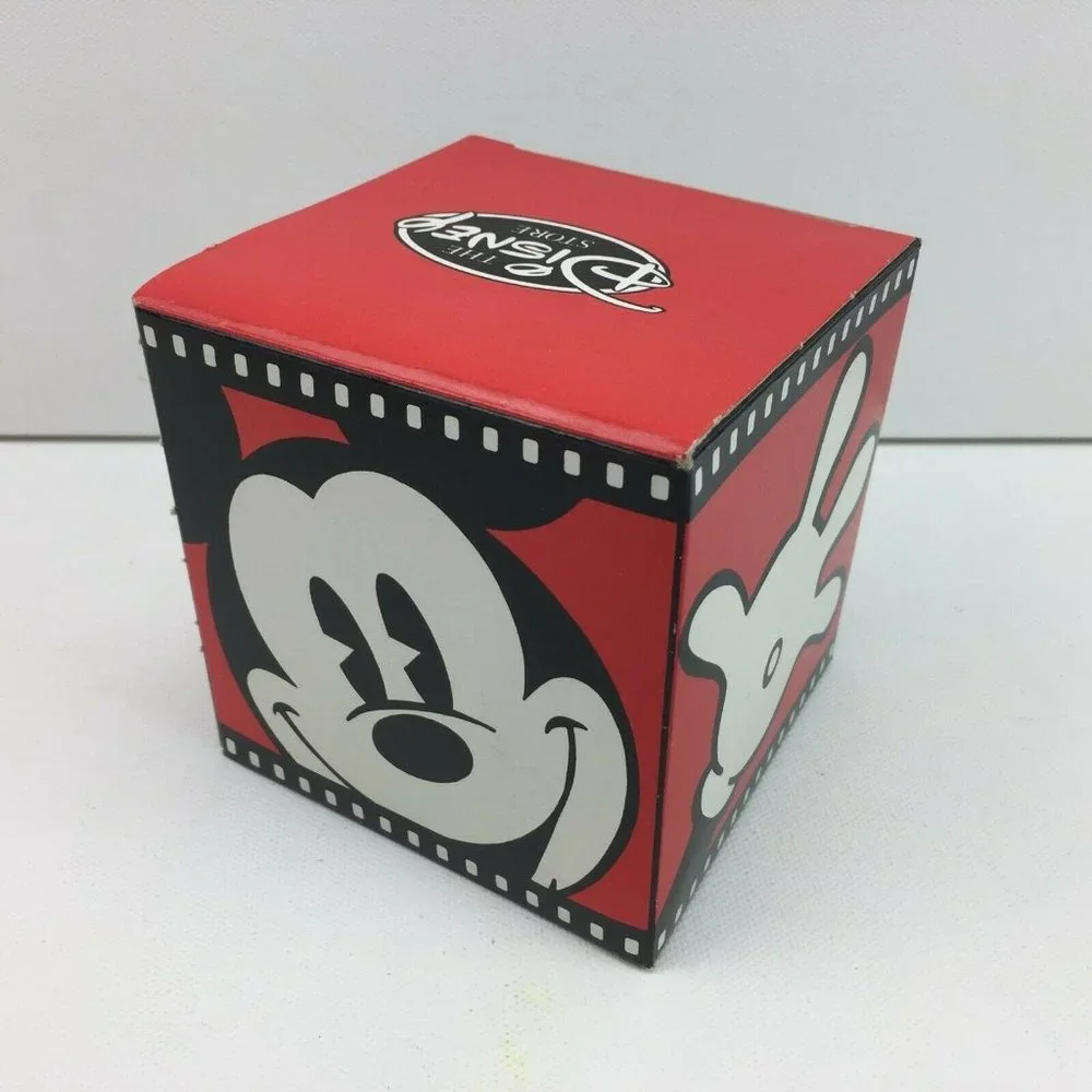 Vintage The Disney Store It's A Small World Holiday 1994 Cube Gift Boxes
